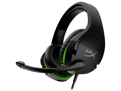 HP CloudX Stinger - Gaming Headset (Black-Green) -