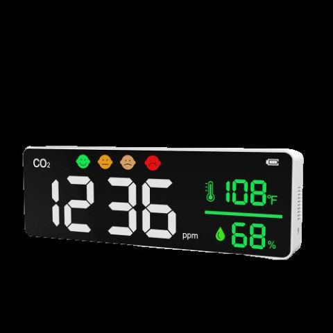 MEDIDOR DE PARED KAISE CO2+TEMPERATURA+HUMEDAD REL