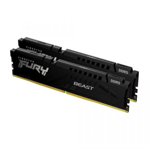 MEMORIA KINGSTON FURY BEAST BLACK DDR5 32GB KIT2 5