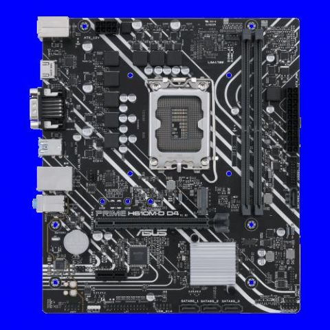 PLACA ASUS PRIME H610M-D D4,INTEL,1700,H610,2DDR4,