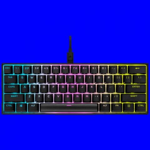 Corsair K65 RGB MINI teclado USB QWERTY Inglés, Es