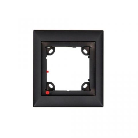 MOBOTIX SINGLE FRAME, BLACK  (P/N:MX-OPT-FRAME-1-E