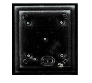 MOBOTIX SINGLE ON-WALL-HOUSING, BLACK  (P/N:MX-OPT