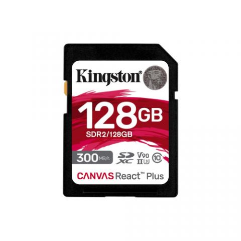 Kingston Technology Canvas React Plus 128 GB SD UH