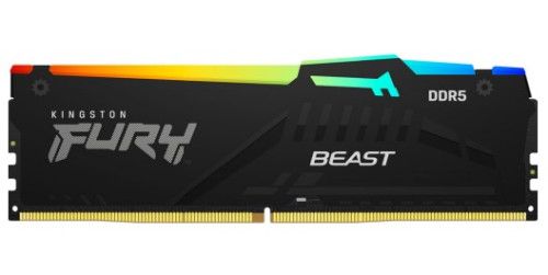 MEMORIA KINGSTON FURY BEAST RGB DDR5 32GB KIT2 560