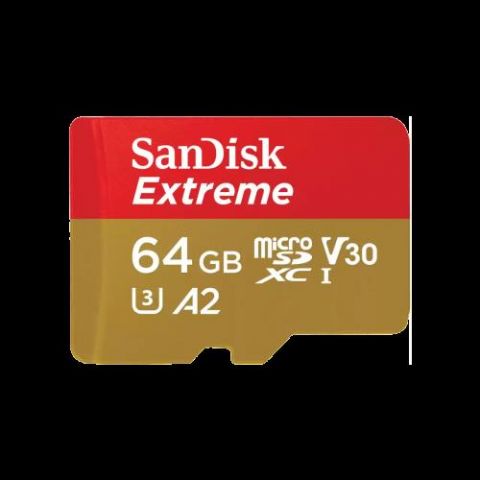 SanDisk Extreme 64 GB MicroSDXC UHS-I Clase 10