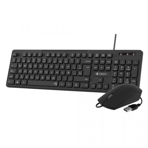 SUBBLIM Teclado Ergonómico y ratón Combo Business