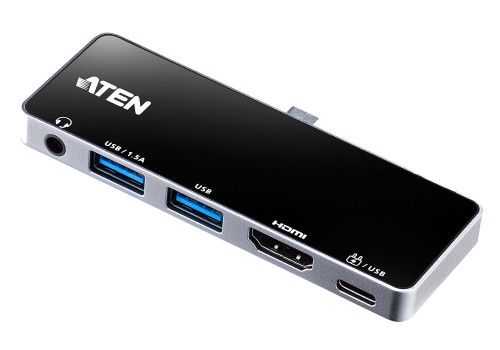 ATEN Docking station de viaje USB-C con pasarela d