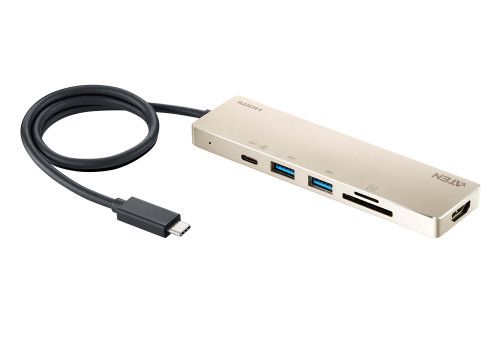 ATEN Docking station compacta USB-C multipuerto co