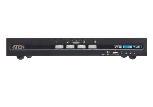 ATEN Switch KVM de seguridad avanzada DVI USB de 4