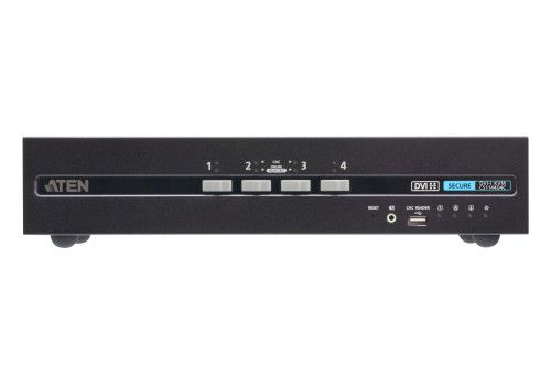 ATEN Switch KVM de seguridad avanzada DVI dual dis