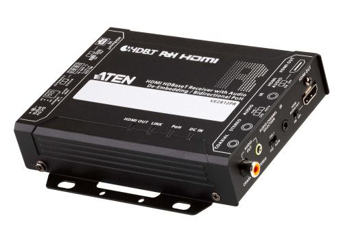 ATEN Receptor HDMI HDBaseT con desincrustador de a