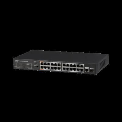 (DH-PFS3125-24ET-190) DAHUA SWITCH POE 24 PUERTOS