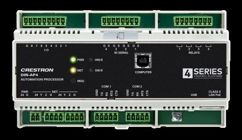 CRESTRON 4-SERIES DIN RAIL CONTROL SYSTEM (DIN-AP4