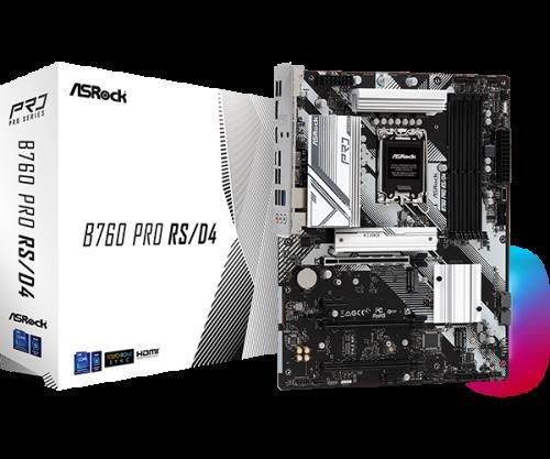 Asrock B760 Pro RS/D4 Intel B760 LGA 1700 ATX