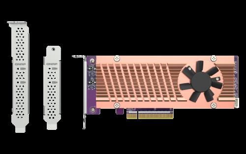 QNAP QM2-2P-384A tarjeta y adaptador de interfaz I