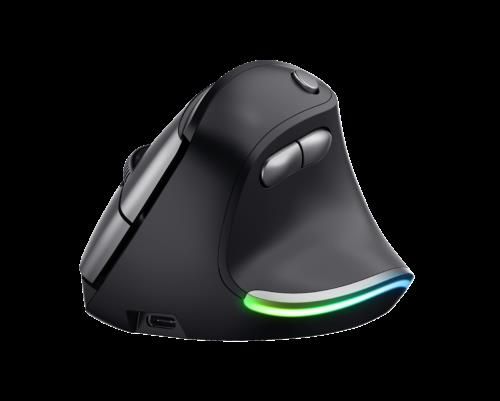 Trust Bayo ratón mano derecha RF inalámbrico Óptic