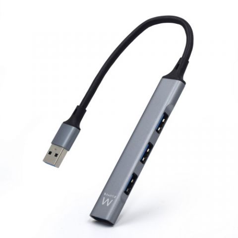 Ewent EW1144 hub de interfaz USB 3.2 Gen 1 (3.1 Ge