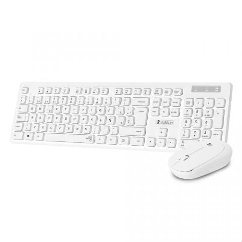 SUBBLIM Teclado Ergonómico y ratón Combo Business