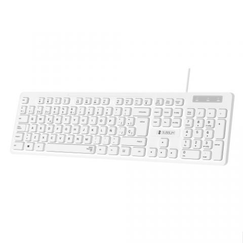 SUBBLIM Teclado Ergonómico Business Slim Silencios