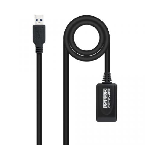 Nanocable Cable USB 3.0 prolongador con amplificad
