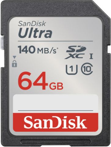 SanDisk Ultra 64 GB SDXC UHS-I Clase 10