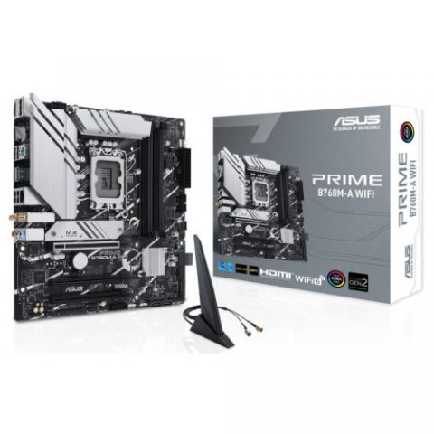 PLACA ASUS PRIME B760M-A WIFI,INTEL,1700,B760,4DDR