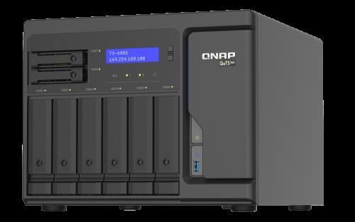 QNAP TS-h886 NAS Torre Ethernet Negro D-1602