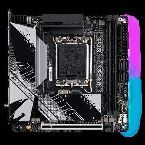 Gigabyte B760I AORUS PRO DDR4 placa base Intel B76
