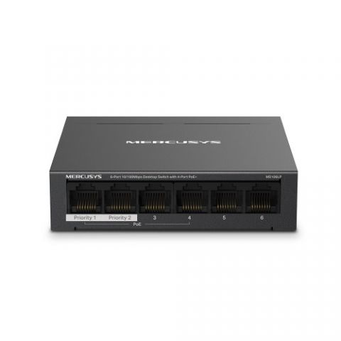 Mercusys MS106LP switch Gestionado Fast Ethernet (