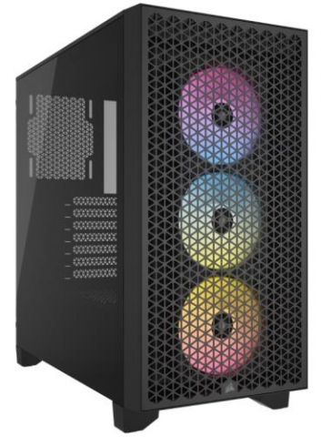 CAJA CORSAIR 3000D AIRFLOW MID-TOWER CRISTAL TEMPL