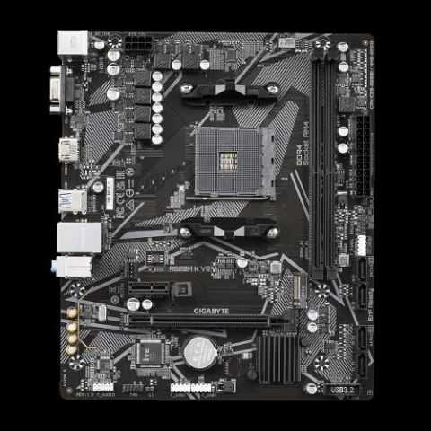 Gigabyte A520M K V2 placa base AMD A520 Zócalo AM4