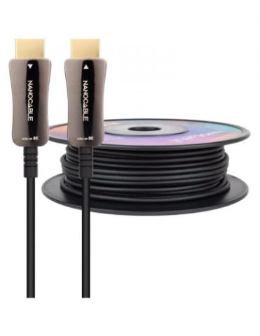 NANOCABLE CABLE HDMI V2.1 AOC 8K@60HZ 4K@120HZ 48G