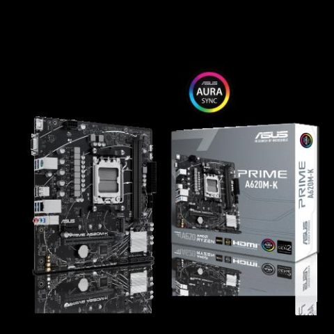 ASUS PRIME A620M-K AMD A620 Zócalo AM5 micro ATX