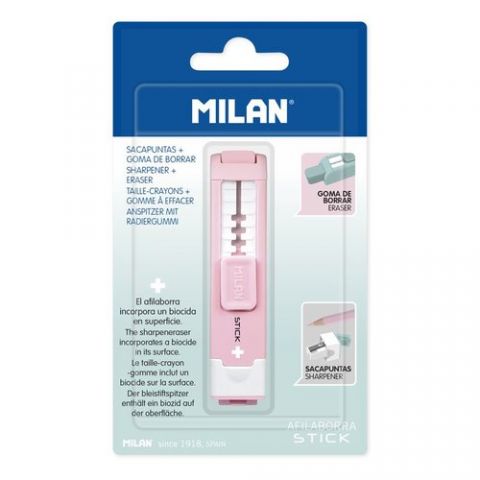 AFILABORRA MILAN STICK EDICION+ ROSA EN BLISTER