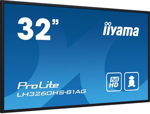 iiyama PROLITE Pizarra de caballete digital 80 cm