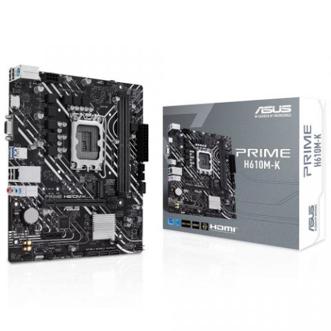 PLACA ASUS PRIME H610M-K,INTEL,1700,H610,2DDR5,96G