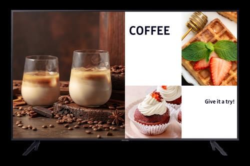 Samsung LH65BECHLGUXEN pantalla de señalización Pa