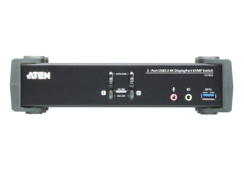 ATEN SWITCH KVMP 2-PORT USB TRUE 4K DISPLAYPORT KV