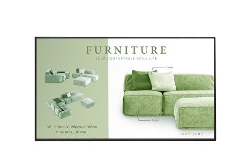 LG 65UM5N-H Pantalla plana para señalización digit