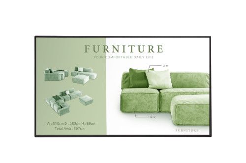 LG 49UM5N-H Pantalla plana para señalización digit