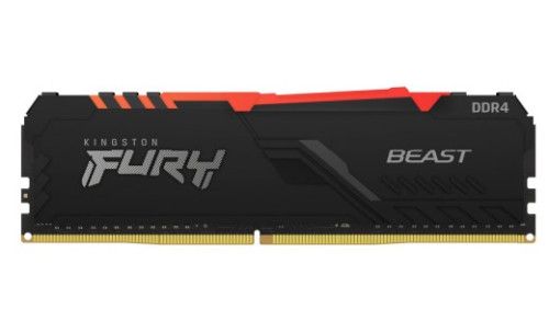 MEMORIA KINGSTON FURY BEAST RGB DDR4 16GB (KIT 2)