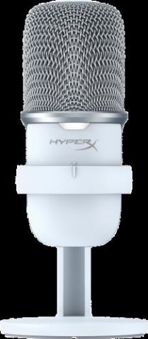 HyperX SoloCast - USB Microphone (White) Blanco Mi