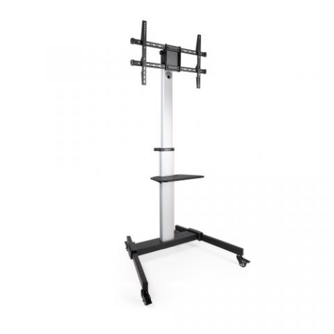 TooQ Hera Soporte de Suelo de Aluminio con Ruedas