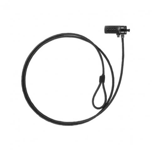 TooQ Cable de Seguridad con Combinación para Portá