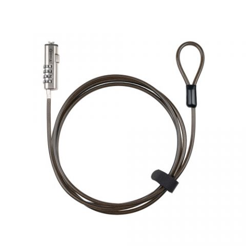 TooQ Cable de Seguridad Tipo NANO con Combinación