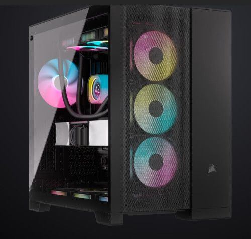 CAJA CORSAIR 6500D AIRFLOW MID-TOWER NEGRA CC-9011
