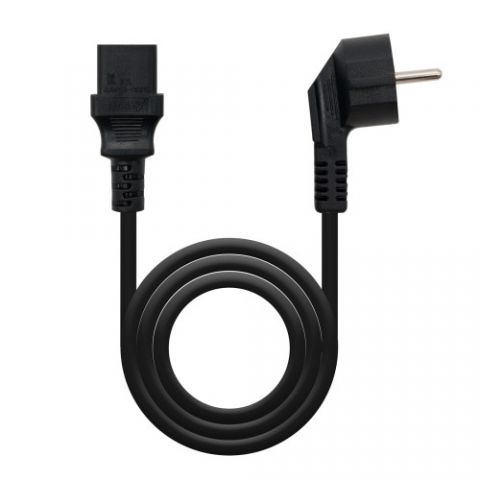Nanocable Cable Alimentación CPU, CEE7/M-C13/H, Ne
