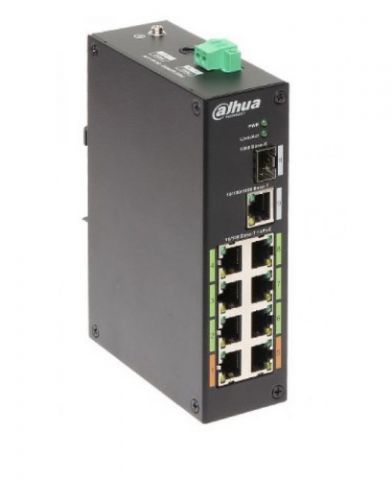 (DH-LR2110-8ET-120-V2) DAHUA SWITCH INDUSTRIAL 8 P
