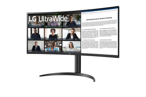 LG MONITOR (34WR55QC-B) CURVO ULTRAWIDE 34